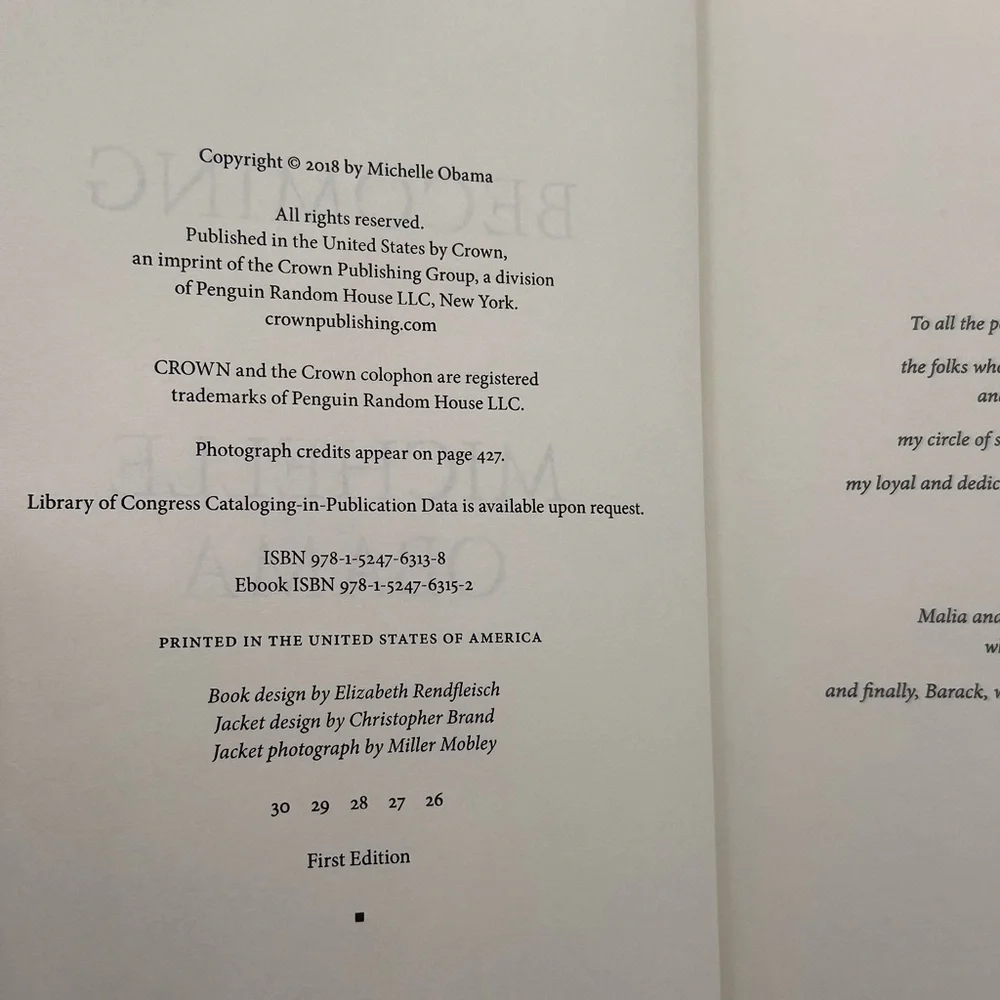 Becoming Michelle Obama (Hardcover, 2018)